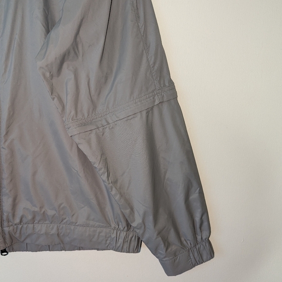 Nike Golf Men's Clima Fit Gray Convertible Jacket Size Large - Picture 3 of 10